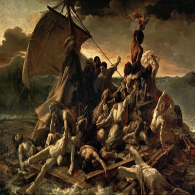 100% Smooth Cotton Paper - Theodore Gericault - The Raft of The Medusa (1819) Photo Poster Painting Art Print - Size: 24 x 16 Inches