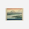 100% Smooth Cotton Paper - Hiroshige II - Hiroshige Picture Album 10 - View of Mount Fiji (1862) - Painting Photo Poster Print Art Gift Wall Decor Japan - Size: 24 x 16 Inches view 2
