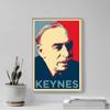 100% Smooth Cotton Paper - John Maynard Keynes Art Print - Hope - Photo Poster Gift - Size: 24 x 16 Inches view 4