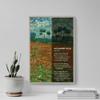 100% Smooth Cotton Paper - John McCrae Poem Print - in Flanders Fields - Van Gogh Poppies - Art Photo Poster Gift - WW1, First World War - Size: 24 x 16 Inches view 4