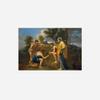 100% Smooth Cotton Paper - Nicolas Poussin - The Arcadian Shepherds (1628) Photo Poster Painting Art Print - Size: 24 x 16 Inches view 2