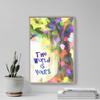 100% Smooth Cotton Paper - The World is Yours - Motivational Print Photo Poster Quote - Art - Size: 24 x 16 Inches view 4