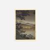 100% Smooth Cotton Paper - Tsuchiya Koitsu - Midnight Scene at Atami (1935) Ukiyo-e Japan Japanese Poster Painting Art Print - Size: 24 x 16 Inches view 2