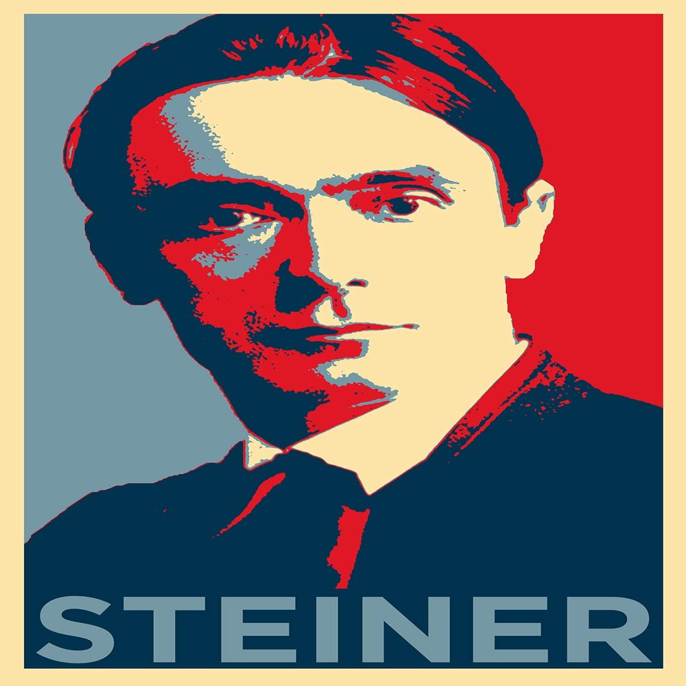 100% Smooth Cotton Paper - Rudolf Steiner Art Print 'Hope' - Photo Poster Gift - School - Size: 24 x 16 Inches