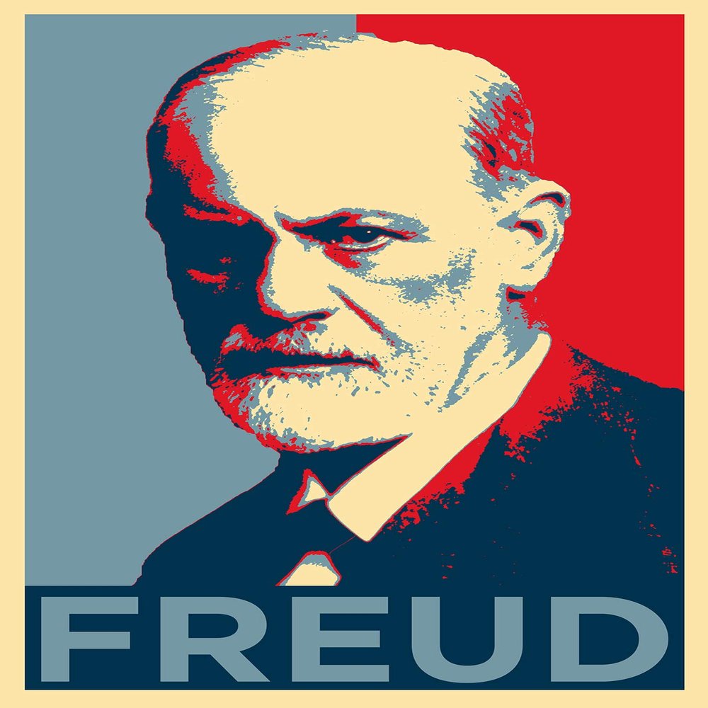 100% Smooth Cotton Paper - Sigmund Freud Art Print 'Hope' - Photo Poster Gift - Size: 24 x 16 Inches