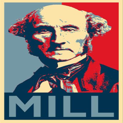 100% Smooth Cotton Paper - John Stewart Mill Art Print - Hope - Photo Poster Gift - Size: 24 x 16 Inches