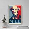 100% Smooth Cotton Paper - John Stewart Mill Art Print - Hope - Photo Poster Gift - Size: 24 x 16 Inches view 4