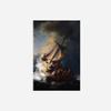 100% Smooth Cotton Paper - Rembrandt - The Storm on The Sea of Galilee (1633) - Reproduction of a Painting - Photo Poster Print Art Gift - Size: 24 x 16 Inches view 2