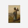 100% Smooth Cotton Paper - Jean-Francois Millet - Woman with a Rake (1857) - Reproduction of a Painting - Photo Poster Print Art Gift - Jean-Franois - Size: 24 x 16 Inches view 2