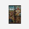 100% Smooth Cotton Paper - Jan Van Eyck - Crucifixion of Jesus and Day of Judgement (1425) Diptych Extract Photo Poster Painting Art Print - Size: 24 x 16 Inches view 2