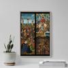 100% Smooth Cotton Paper - Jan Van Eyck - Crucifixion of Jesus and Day of Judgement (1425) Diptych Extract Photo Poster Painting Art Print - Size: 24 x 16 Inches view 4