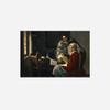 100% Smooth Cotton Paper - Johannes Vermeer - Girl Interrupted at her Music (1661) Photo Poster Painting Art Print - Size: 24 x 16 Inches view 2