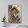 100% Smooth Cotton Paper - Kano Hogai - Temple God (1888) Photo Poster Painting Art Print - Size: 24 x 16 Inches view 4