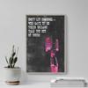 100% Smooth Cotton Paper - Singing Motivational Poster 09"Dreams Photo Print Art Motivation Quote Gift Opera Voice Music Success - Size: 24 x 16 Inches view 4