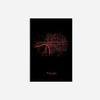100% Smooth Cotton Paper - Tulsa, Oklahoma, USA Original Map Design Red Splatter - Art Print Poster Photo Gift - Size: 24 x 16 Inches view 2