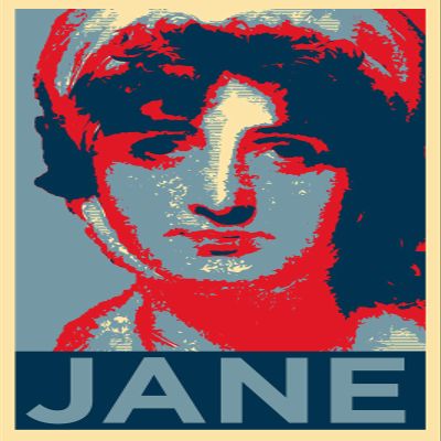 100% Smooth Cotton Paper - Jane Austen Art Print 'Hope' - Photo Poster Gift - Pride and Predjudice - Size: 24 x 16 Inches