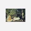 100% Smooth Cotton Paper - Claude Monet - Luncheon on The Grass (1865) - Painting Photo Poster Print Art Gift - Oscar French Impressionist Impressionism - Size: 24 x 16 Inches view 2