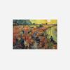 100% Smooth Cotton Paper - Vincent Van Gogh - The Red Vineyard (1888) - Painting Photo Poster Print Art Gift - Willem Dutch Post-Impressionist - Size: 24 x 16 Inches view 2