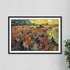 100% Smooth Cotton Paper - Vincent Van Gogh - The Red Vineyard (1888) - Painting Photo Poster Print Art Gift - Willem Dutch Post-Impressionist - Size: 24 x 16 Inches view 4