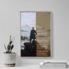 100% Smooth Cotton Paper - Rudyard Kipling Poem Print - If - Horizon Background - Art Photo Poster Gift - Size: 24 x 16 Inches view 4