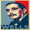 100% Smooth Cotton Paper - H. G. Wells Art Print 'Hope' - Photo Poster Gift - HG Welles - Size: 24 x 16 Inches view 1