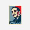 100% Smooth Cotton Paper - H. G. Wells Art Print 'Hope' - Photo Poster Gift - HG Welles - Size: 24 x 16 Inches view 2