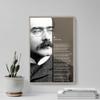 100% Smooth Cotton Paper - Rudyard Kipling Poem Print - If - Kipling Background- Art Photo Poster Gift - Size: 24 x 16 Inches view 4