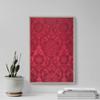 100% Smooth Cotton Paper - William Morris - Acorn Embossed Silk Velvet (1875) Photo Poster Art Print Painting - Size: 24 x 16 Inches view 4