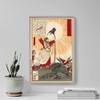 100% Smooth Cotton Paper - Tsuchiya Koitsu - Emperor Jimmu (1880) Ukiyo-e Japan Japanese Poster Painting Art Print - Size: 24 x 16 Inches view 4