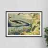 100% Smooth Cotton Paper - Katsushika Hokusai - Whaling Off The Coast of The Goto Islands (1833) Photo Poster Painting Art Print - Size: 24 x 16 Inches view 4