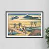 100% Smooth Cotton Paper - Katsushika Hokusai - Nakahara in Sagami Province (1832) - Painting Photo Poster Print Art Gift Decor Japanese Japan 36 Views of Mount Fuji - Size: 24 x 16 Inches view 4