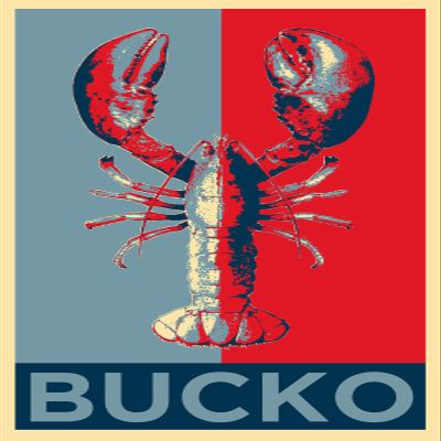 100% Smooth Cotton Paper - Lobster Bucko Art Print - Hope - Photo Poster Gift - Size: 24 x 16 Inches