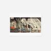 100% Smooth Cotton Paper - Utagawa Kuniyoshi - Takiyasha The Witch and The Skeleton Spectre (18th Century) - Painting Photo Poster Print Art Gift Japan Japanese - Size: 24 x 16 Inches view 2