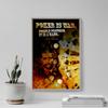 100% Smooth Cotton Paper - Poker Motivational Poster 01"Poker is war. Photo Print Art Motivation Quote Gift No Limit Texas Hold'em - Size: 24 x 16 Inches view 4