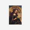 100% Smooth Cotton Paper - Jan Van Eyck - The Virgin Mary (1429) - Reproduction of a Painting - Photo Poster Print Art Gift - Size: 24 x 16 Inches view 2