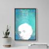 100% Smooth Cotton Paper - William Wordsworth I wandered Lonely as a Cloud Poem Art Print Photo Poster Gift Quote - Size: 24 x 16 Inches view 4