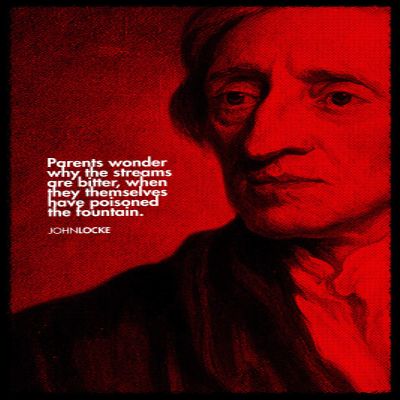 100% Smooth Cotton Paper - John Locke Art Print - Poster Quote Gift - Size: 24 x 16 Inches