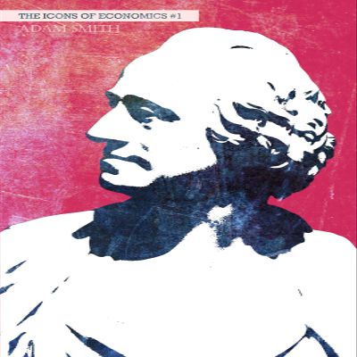 100% Smooth Cotton Paper - Adam Smith Art Print - The Icons of Economics - #1 of 10 - Photo Poster Gift - Size: 24 x 16 Inches