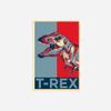 100% Smooth Cotton Paper - Tyrannosaurus Rex Art Print 'Hope' - Photo Poster Gift - T-Rex Dinosaur - Size: 24 x 16 Inches view 2