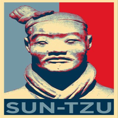 100% Smooth Cotton Paper - Sun Tzu Art Print 'Hope' - Photo Poster Gift - The Art of War - Size: 24 x 16 Inches