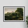 100% Smooth Cotton Paper - Thomas Cole - The Course of Empire - The Arcadian or Pastoral State (1834) Photo Poster Painting Art Print - Size: 24 x 16 Inches view 4