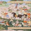 100% Smooth Cotton Paper - Tulsi Madhu - Toda Mongke and his Mongol Horde Folio from a History of Genghis Khan (1596) Photo Poster Painting Art Print - Size: 24 x 16 Inches view 1