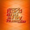 100% Smooth Cotton Paper - Work Hard and Stay Humble 2 (Orange) - Motivational Print Photo Poster Quote - Art - Size: 24 x 16 Inches view 1