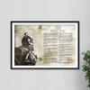100% Smooth Cotton Paper - The Wisdom of Sun Tzu Poster - Photo Art Print Gift Motivation The Art of War - Size: 24 x 16 Inches view 4