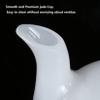 Tea Set Enamel Jade Kung Fu Tea Set Service for 6 White Jade Cup Coffee Set Afternoon Tea Pot Business Gift for Home Housewarming Christmas'S Day Women Tea Party Sets Gift,I view 4