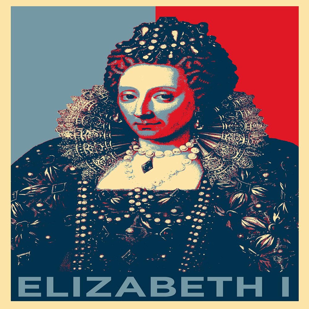 100% Smooth Cotton Paper - Queen Elizabeth I Art Print - Hope - Photo Poster Gift - First The Virgin Queen Gloriana Good Queen Bess - Size: 24 x 16 Inches
