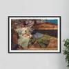 100% Smooth Cotton Paper - Lawrence Alma Tadema - in a Rose Garden (1890) Photo Poster Painting Art Print - Size: 24 x 16 Inches view 4
