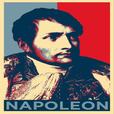 100% Smooth Cotton Paper - Napoleon Bonaparte Art Print 'Hope' - Photo Poster Gift - Size: 24 x 16 Inches