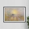 100% Smooth Cotton Paper - J. M. W. Turner - Norham Castle Sunrise (1845) - Painting Photo Poster Print Art Gift - Joseph Mallord William Turner RA - Size: 24 x 16 Inches view 4