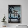 100% Smooth Cotton Paper - Tsuchiya Koitsu - Miyajima in The Rain (1941) - Reproduction of a Painting - Photo Poster Print Art Gift Japan Japanese Ukiyo-e - Size: 24 x 16 Inches view 4